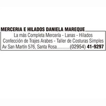 Logotipo Merceria E Hilados Daniela Mareque