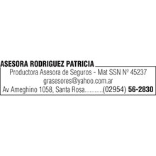 Logotipo Asesora Rodríguez Patricia