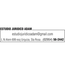 Logotipo Estudio Juridico Adam