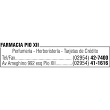 Logotipo Farmacia Pio Xii
