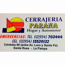 Logotipo Cerrajeria Parana