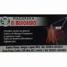 Logotipo Maderera El Misionero