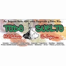Logotipo TODO SUELTO. Mil Sabores, Un Lugar.