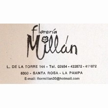 Logotipo Florería Millán