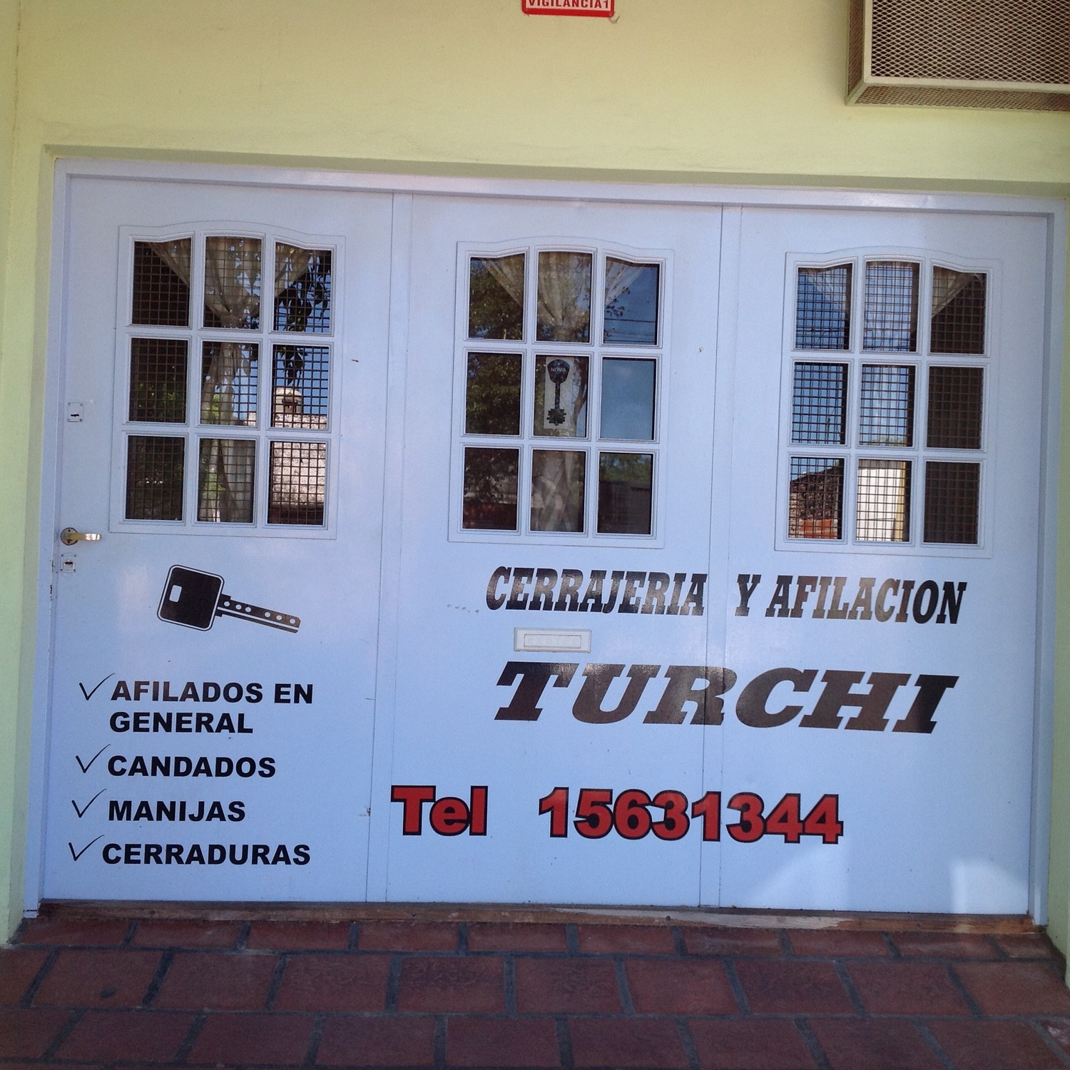 Logotipo Cerrajeria Y Afilados Turchi