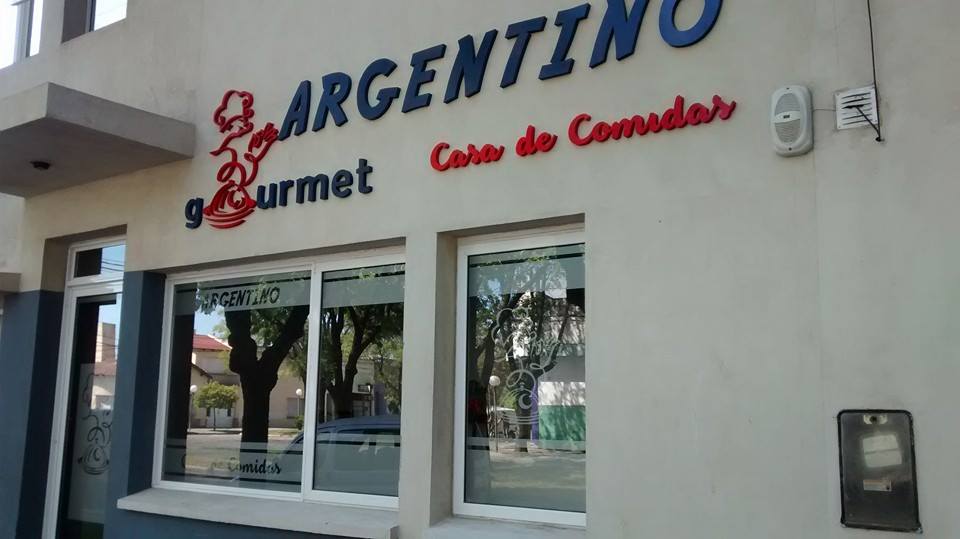 Logotipo Argentino Gourmet Casa De Comidas
