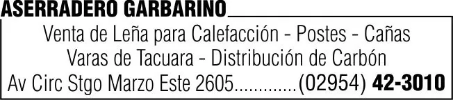 Logotipo Aserradero Garbarino