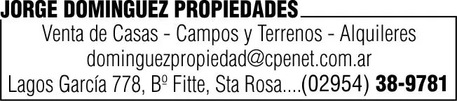 Logotipo Jorge Dominguez Propiedades