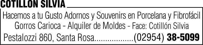 Logotipo Cotillon Silvia