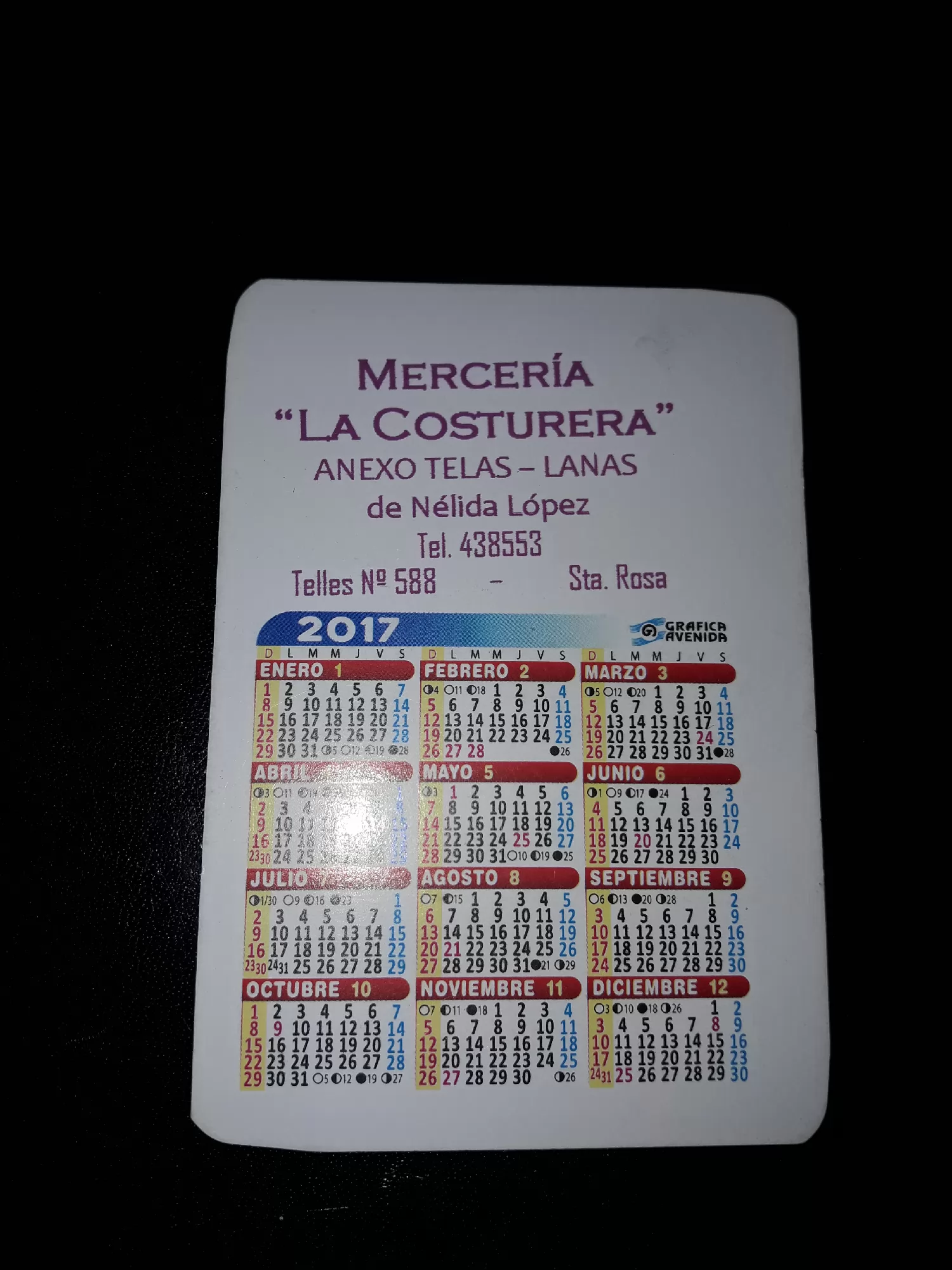 Logotipo Merceria «La Costurera»