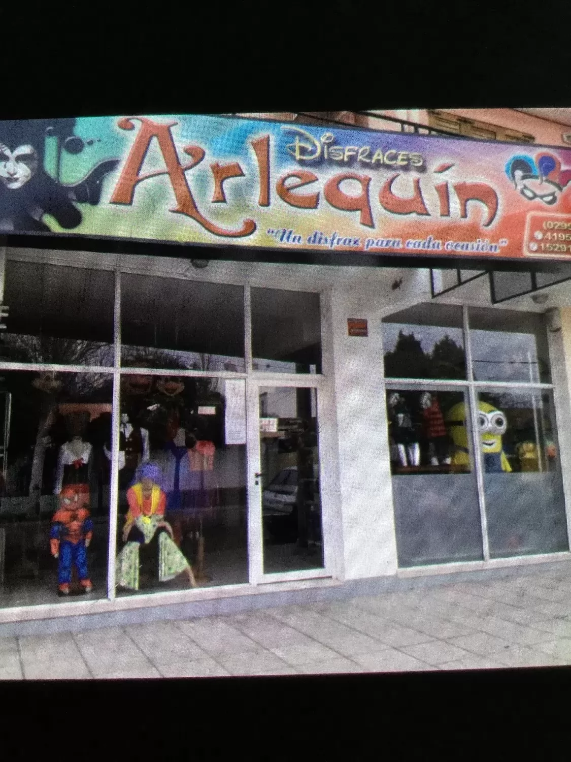 Logotipo Arlequín Disfraces