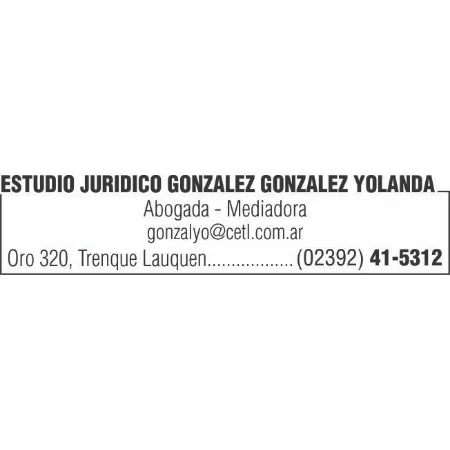 Logotipo Estudio Juridico Gonzalez Gonzalez