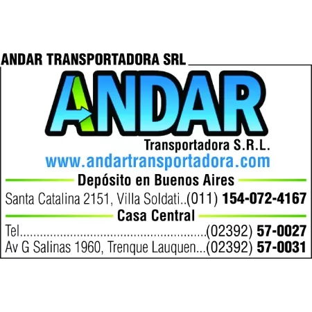 Logotipo Andar Transportadora Srl