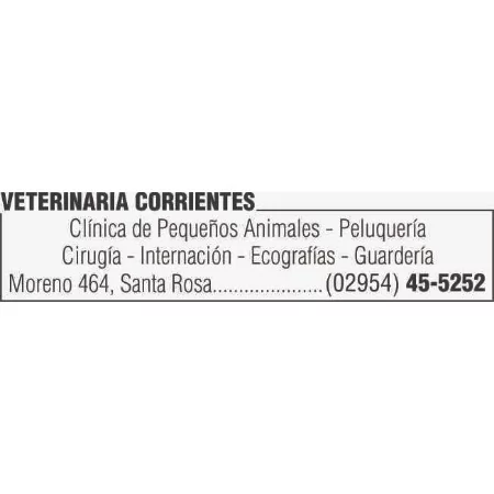 Logotipo Veterinaria Corrientes