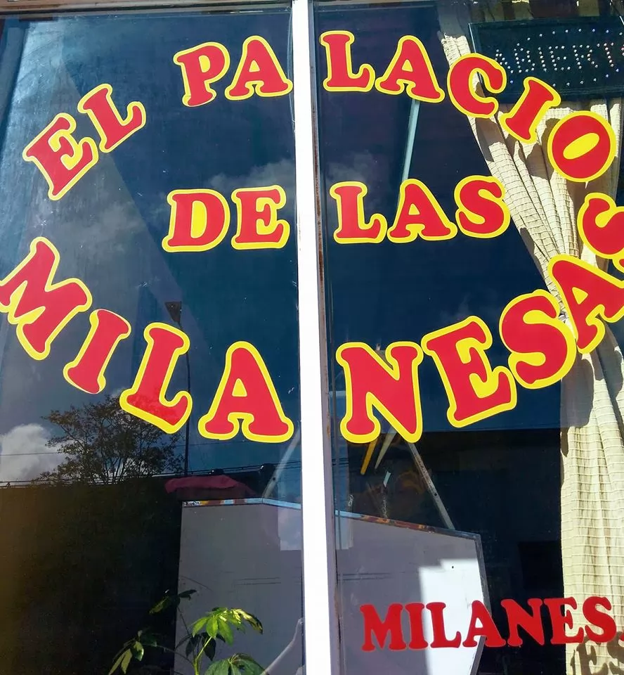 Logotipo el palacio de la milanesa